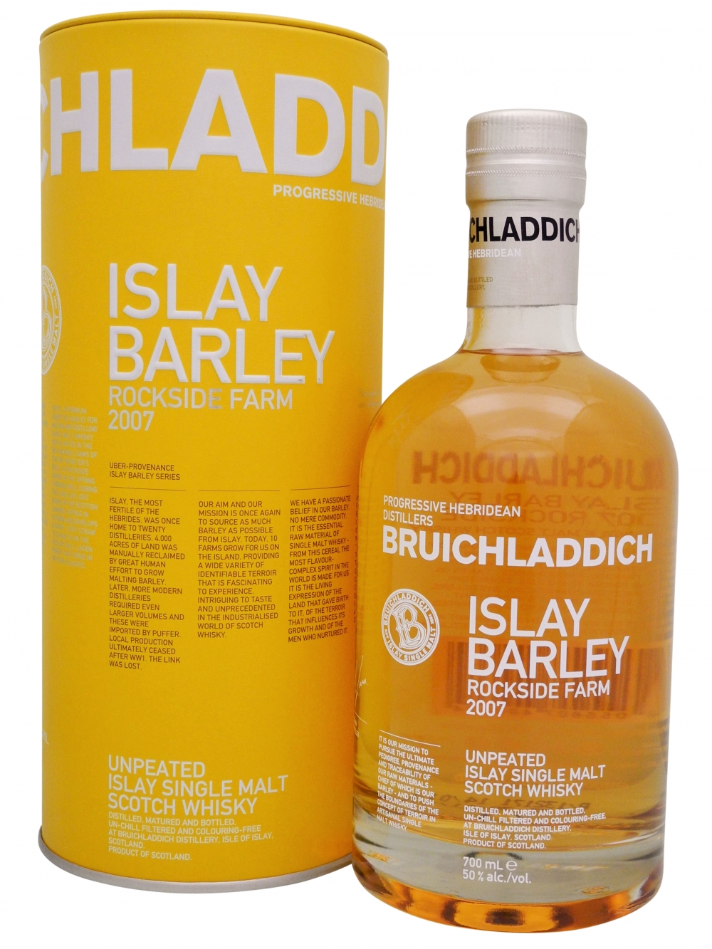 BRUICHLADDICH ISLAY BARLEY 2007 Rockside Farm 2007