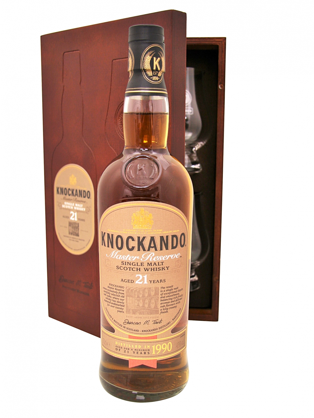 KNOCKANDO MASTER RESERVE 21 YEARS