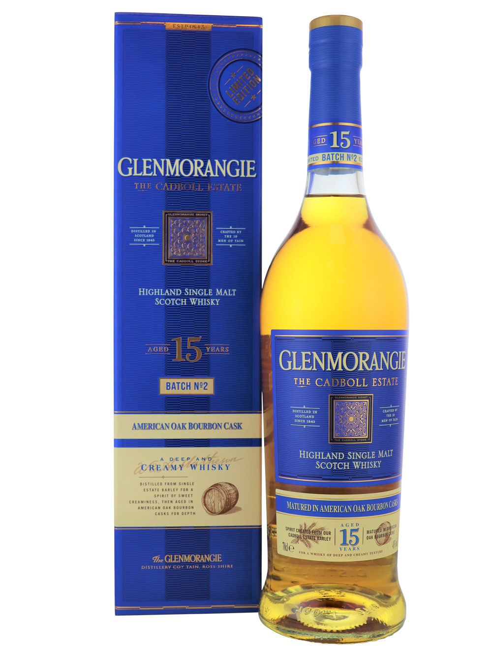 GLENMORANGIE 15 YEARS - THE CADBOLL ESTATE